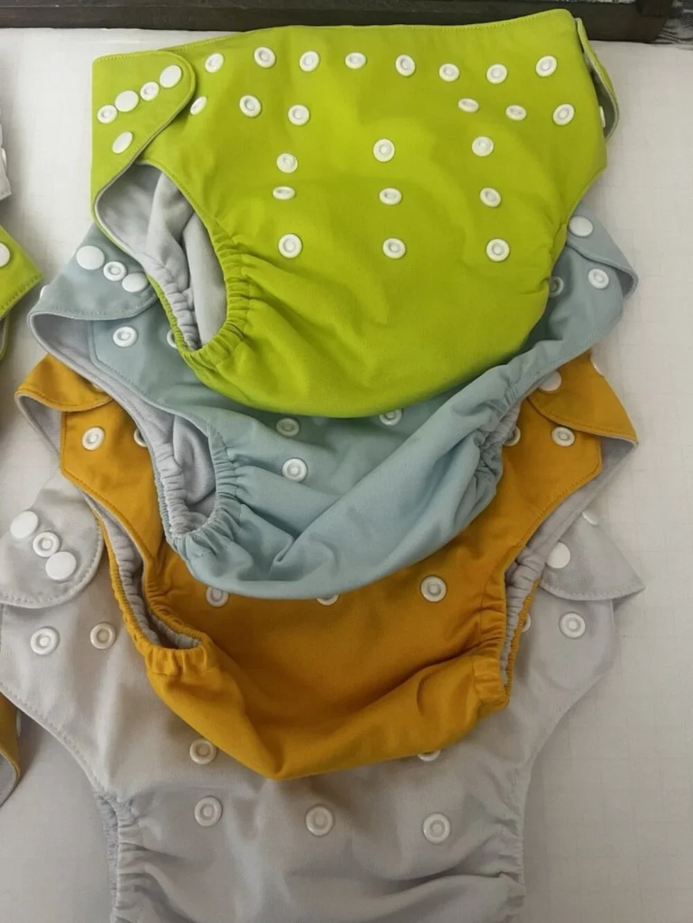 Alva Baby One Size Pocket Cloth Diapers  *9 qty - Pre Owned*